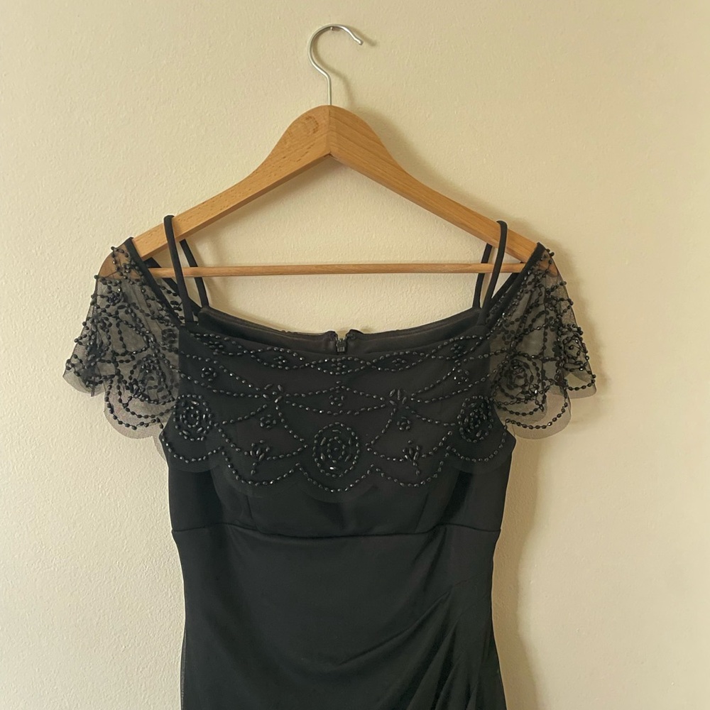 Black Off-Shoulder Dress